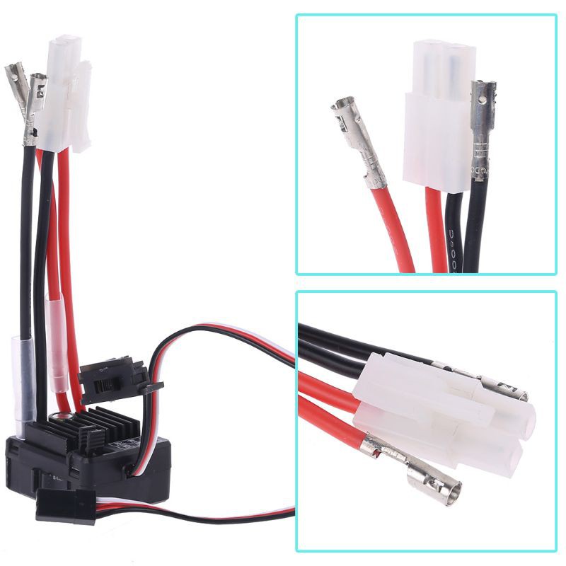 RC RC Bộ Điều Khiển Tốc Độ Esc 1060 Esc 60a 2-3s Cho Xe Tải Đồ Chơi Tỉ Lệ 1 / 10