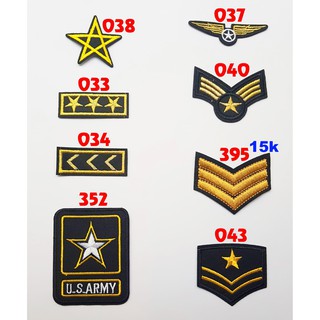 Sticker vải, patch ủi ARMY