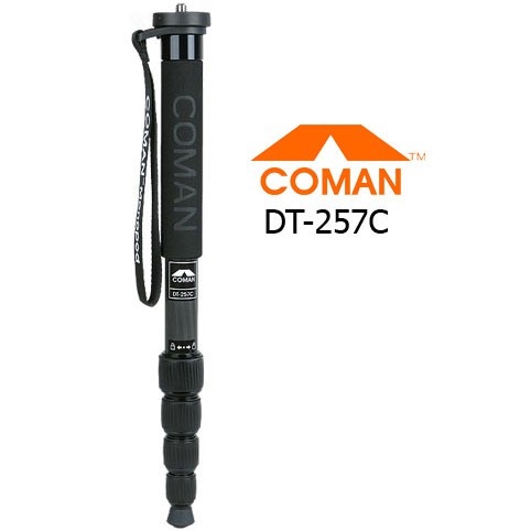 Chân máy ảnh Monopod Coman DT-257C, Carbon