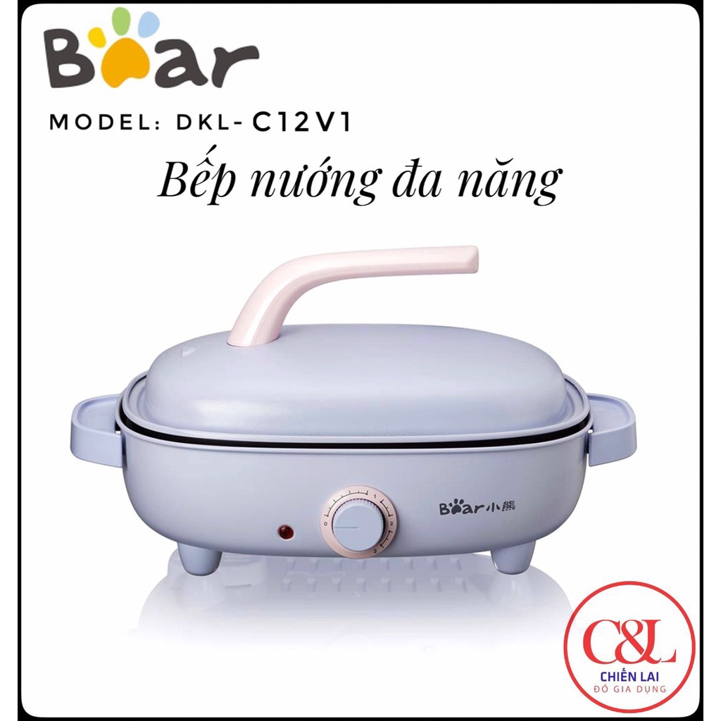 Bếp Nướng Gia Dụng DKL-B12B1 - Hàng Chính Hãng Bear