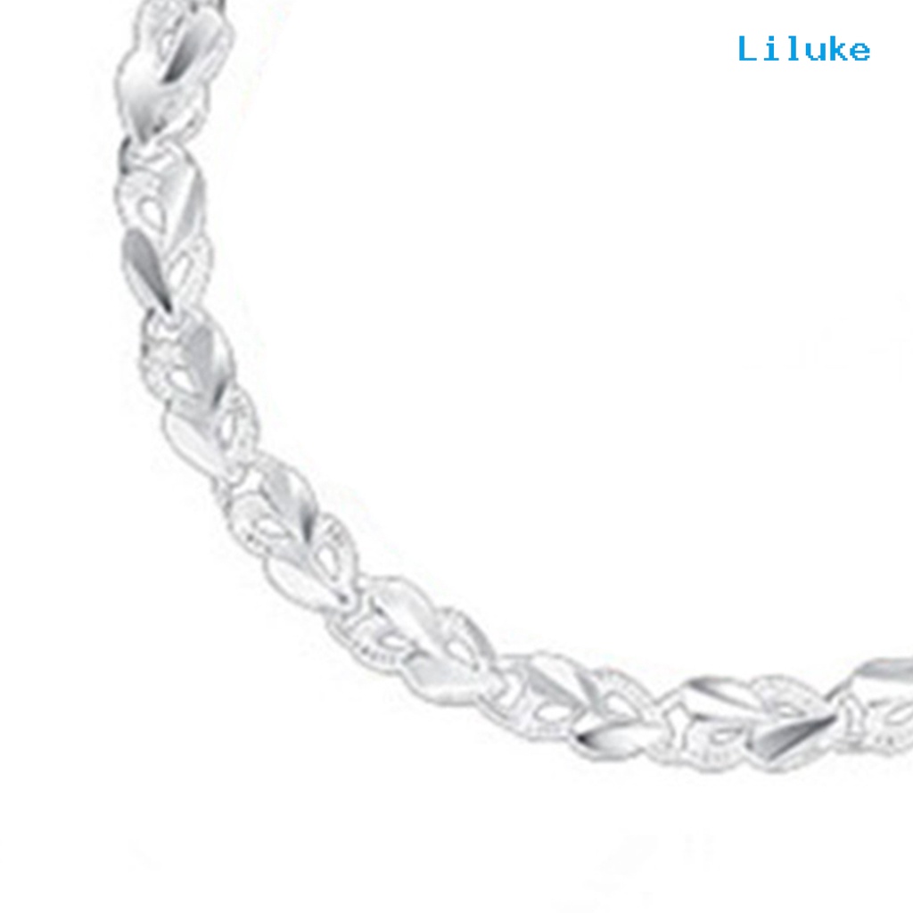 Vòng Tay Hợp Kim Mạ Bạc Kiểu Dáng Tinh Tế Thời Trang Cho Nữ