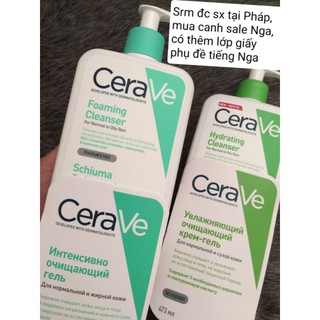 sữa rửa mặt Cerave chai 473ml