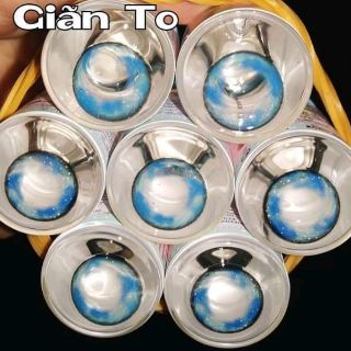 lens hàn galaxy gray- blue