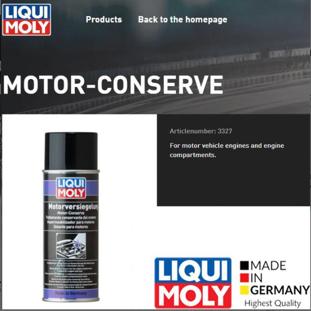 CHAI PHỦ BÓNG BẢO VỆ ĐỘNG CƠ LIQUI MOLY 400ML 3327