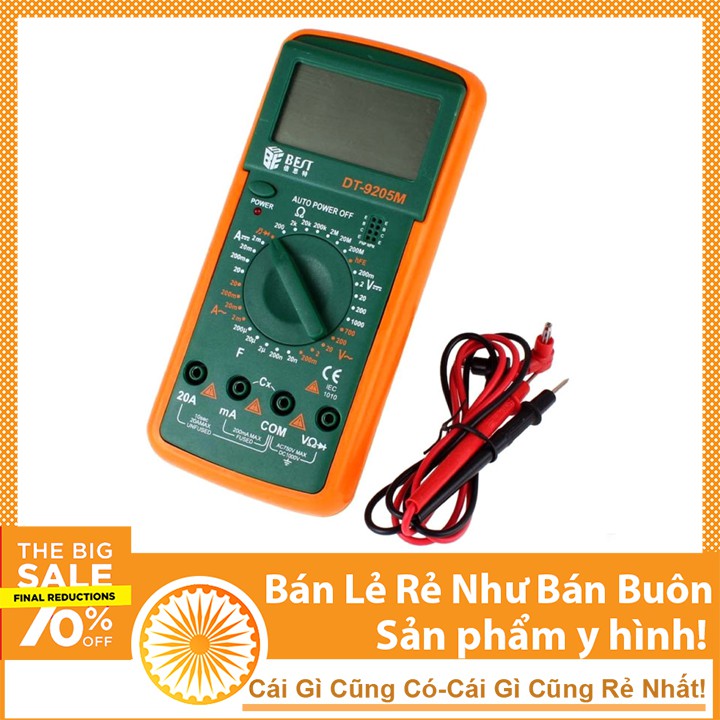 Đồng Hồ Đa Năng Best DT-9205M