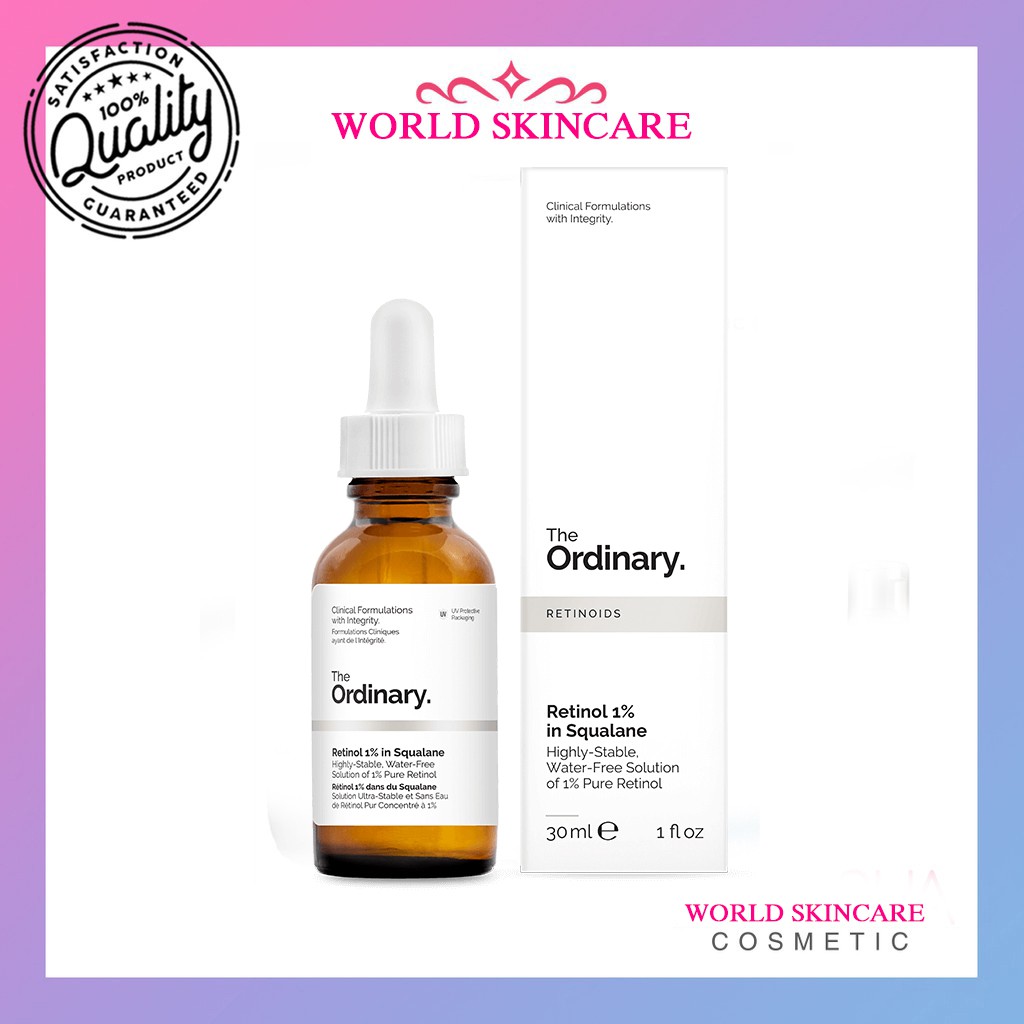 Granactive Retinol 1 % in Squalane - Serum chống lão hóa The Ordinary