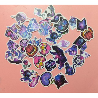 10-50 hình sticker galaxy decal