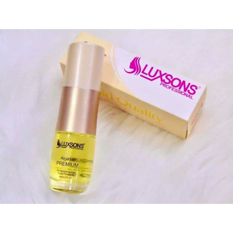 TINH DẦU DƯỠNG TÓC ARGAN OIL LUXSONS 65ML | WebRaoVat - webraovat.net.vn