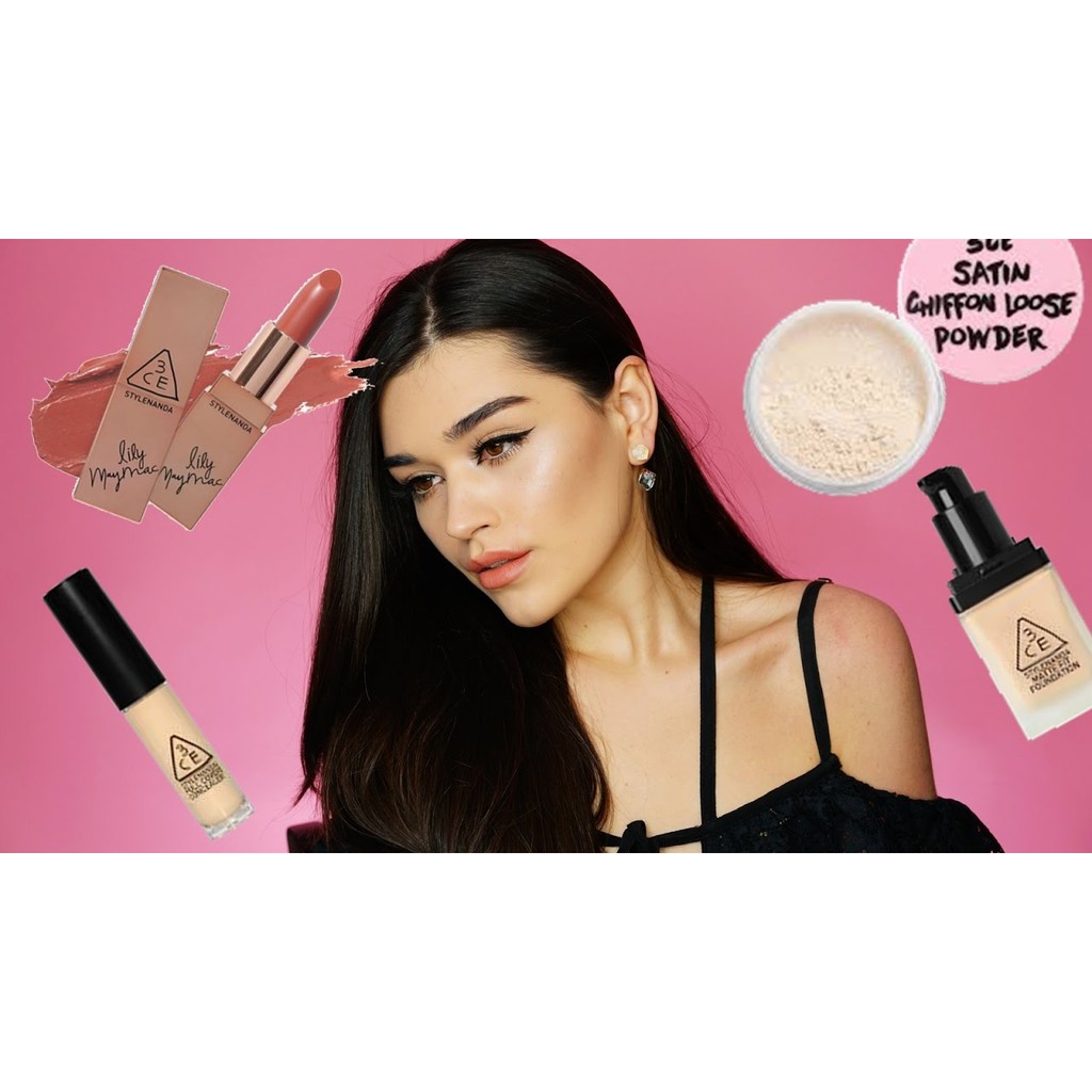 Phấn Phủ Dạng Bột 3CE Satin Chiffon Loose Powder (Hàn Quốc) | BigBuy360 - bigbuy360.vn