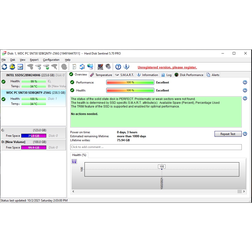 Bộ nhớ SSD WD SN730 256GB NVMe (M.2/PCIe - Chuẩn 2280) | BigBuy360 - bigbuy360.vn