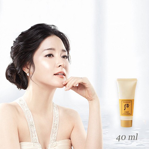 Sữa Rửa Mặt Dưỡng Ẩm Whoo Facial Cleansing Foam Dùng Cho Da Khô Và Dầu Mụn 40ml