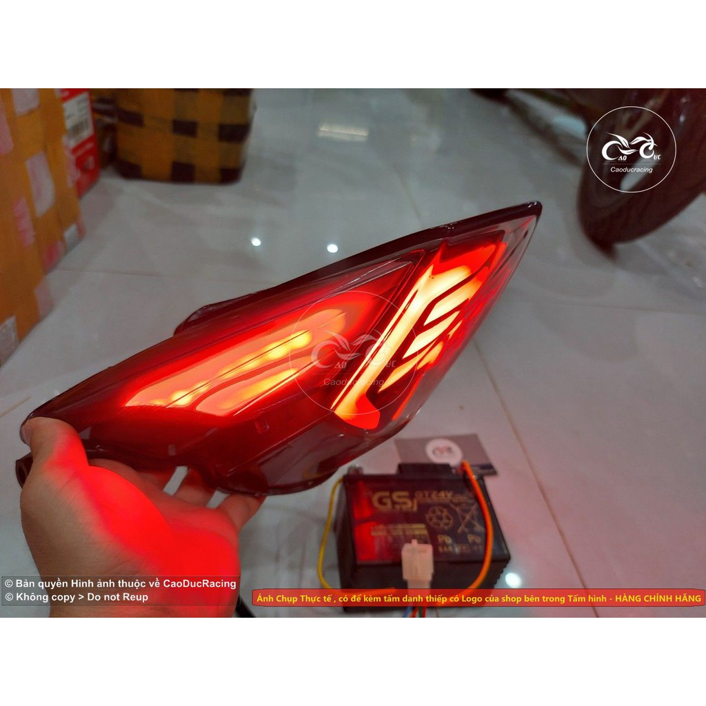 Đuôi Đèn Lái EX135 đèn hậu exciter 135 AUDI V8 R8 kiểu Appi lắp như zin xinhan chạy