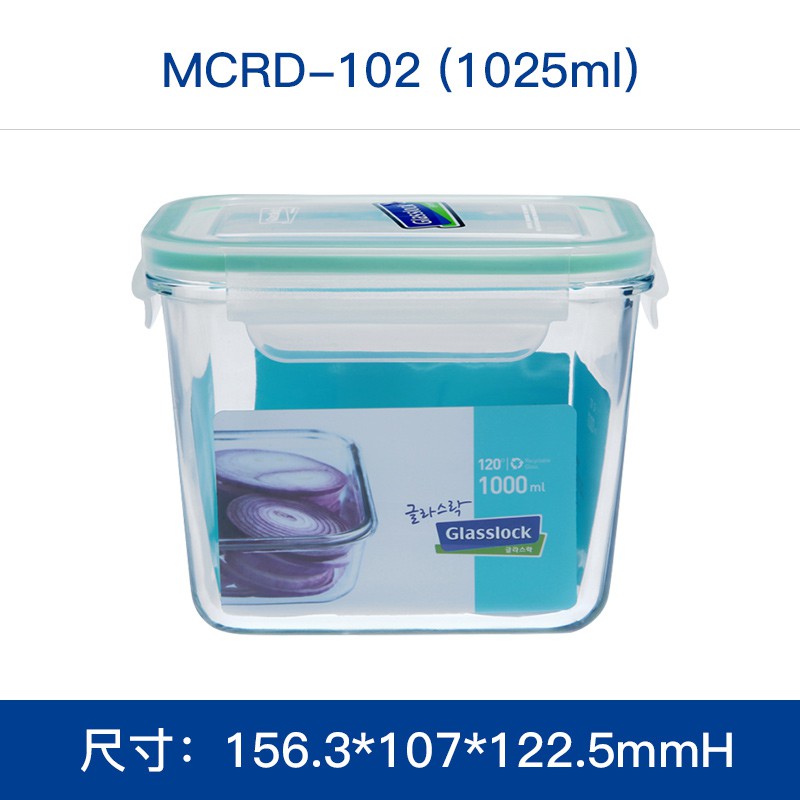 Hộp đựng thủy tinh GLASSLOCK 1020ml MCRD102