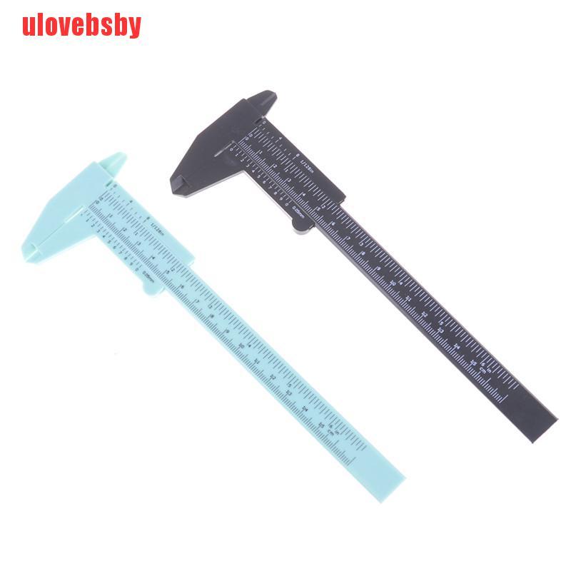 1 Thước Đo Dạng Trượt 6 Inch 150mm Bằng Nhựa Chất Lượng Cao