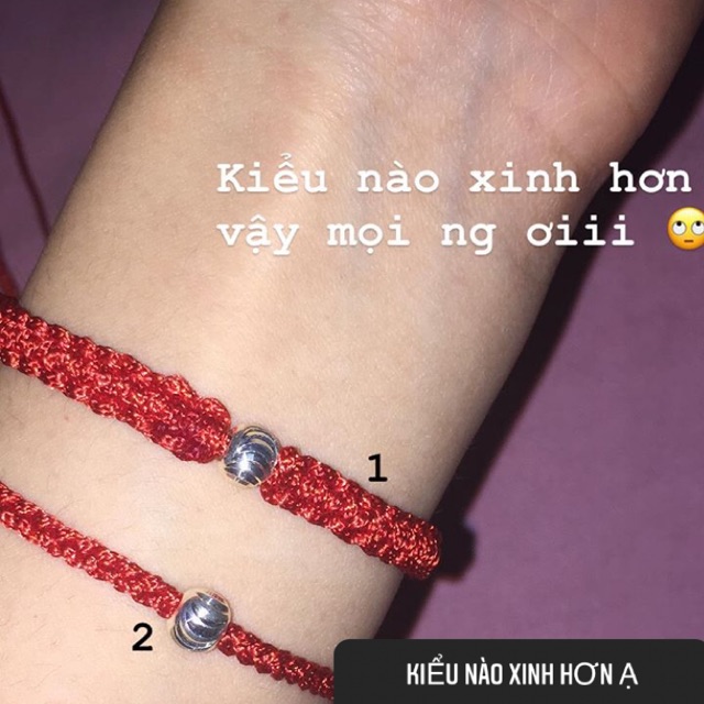 Chỉ đỏ may mắn (có 2 kiểu)❤️