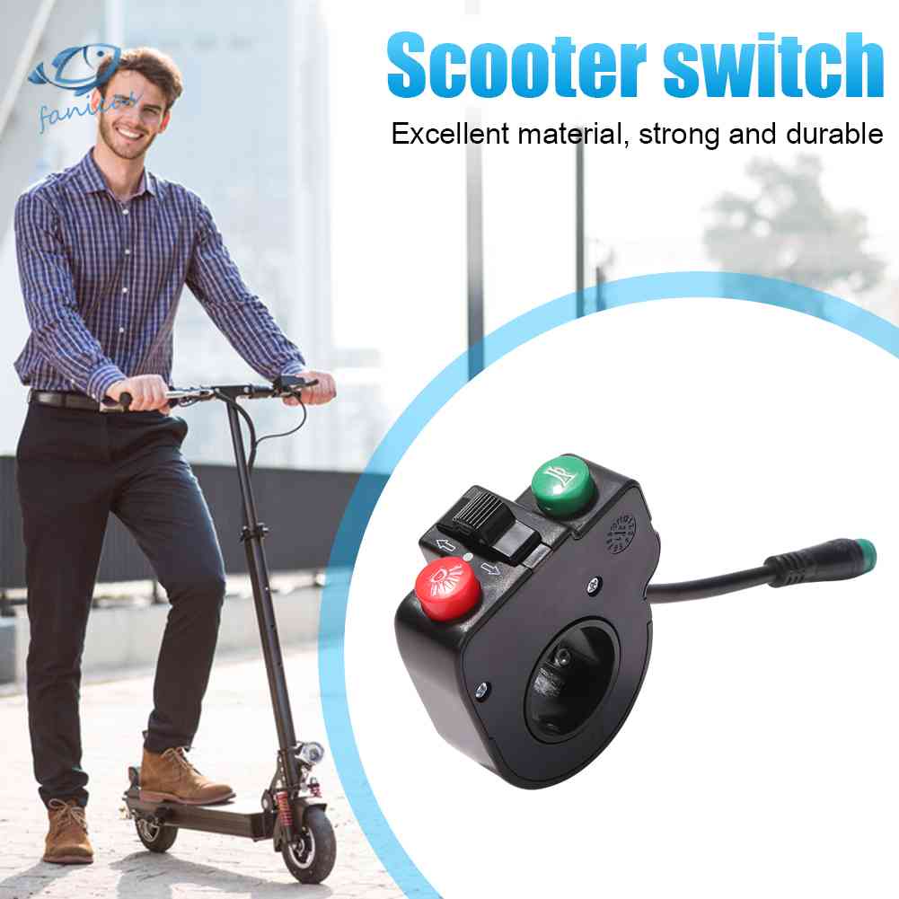 Công Tắc Đèn Pha / Xi Nhan Chống Thấm Nước Gắn Tay Lái Cho Kugaoo M4 PRO