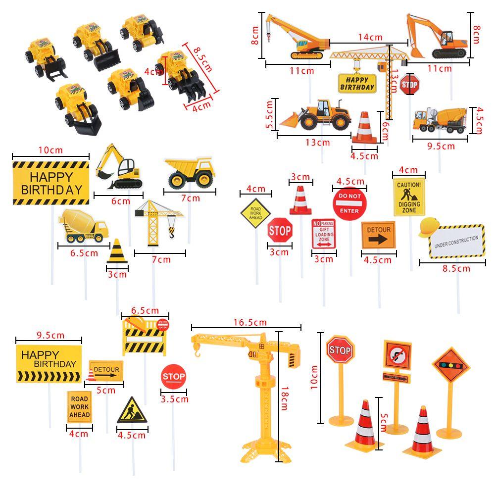 WATTLE Cây Cắm Trang Trí Bánh Kem Sinh Nhật Mini Cho Bé Trai