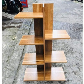 ❤kệ sách vân gỗ vuông 4 tầng