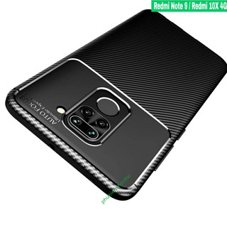 Ốp lưng Xiaomi Redmi 10X 4G  / Redmi Note 9 hiệu Auto Focus vân rằn ri cao cấp siêu bền 1