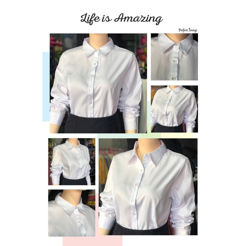 Xả kho Áo Sơ mi công sở hàng quảng châu 40-65kg