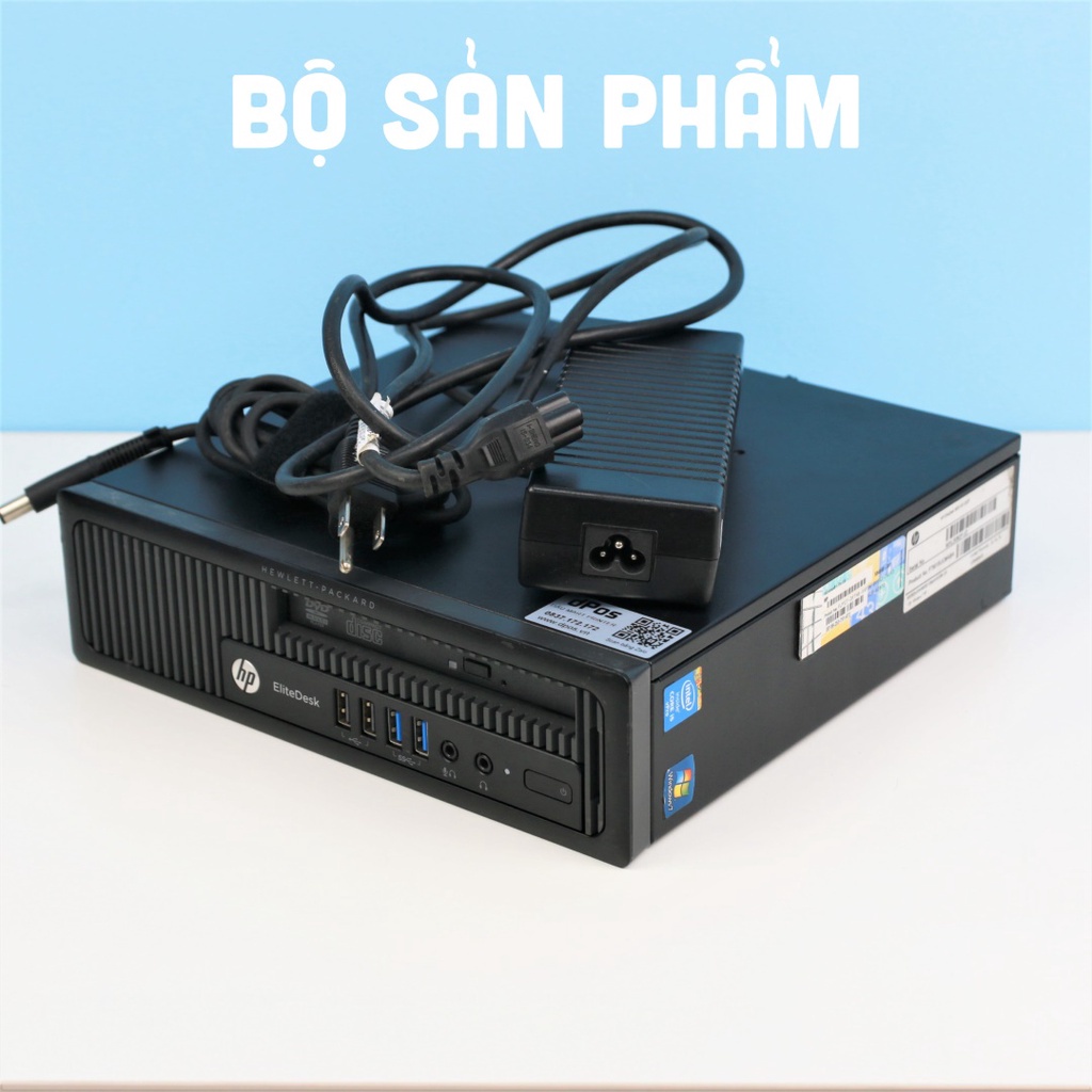 ℗™Máy Tính Cũ Tiny PC HP 800 G1 USDT i5 4570S RAM 4G SSD 128GB Cấu Hình Chuyên Cho Shop Bán Hàng Shopee Và Các Sàn TMĐT | BigBuy360 - bigbuy360.vn