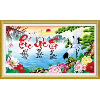 Tranh chưa thêu thư pháp 222994
