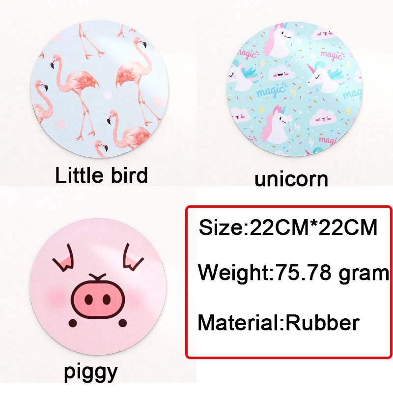 Tấm Lót Chuột Máy Tính Trang Trí Hình Hoạt Hình Dễ Thương