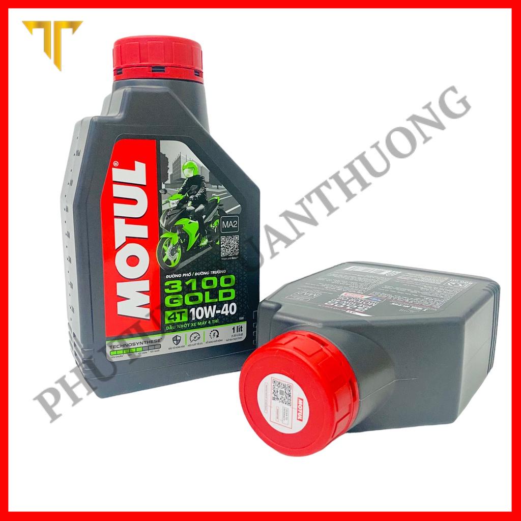 Nhớt Motul 3100 Gold 10w40 Chính Hãng Có Mã QR để check