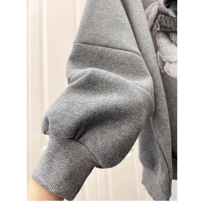 Áo Sweater Nỉ In Hình Thỏ Bông Siêu Xinh Nhiều Màu SW04