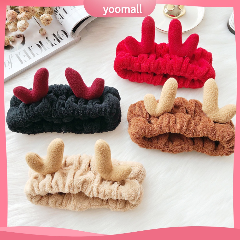 Băng Đô Cài Tóc Hình Sừng Nai Đáng Yêu