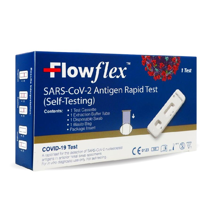 Hộp 5 que Test Covid Flowflex SARSCoV-2 Antigen Rapid Test