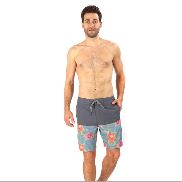 HURLEY Quần Đùi Đi Biển Dáng Rộng Mau Khô Cho Nam Size 28-30