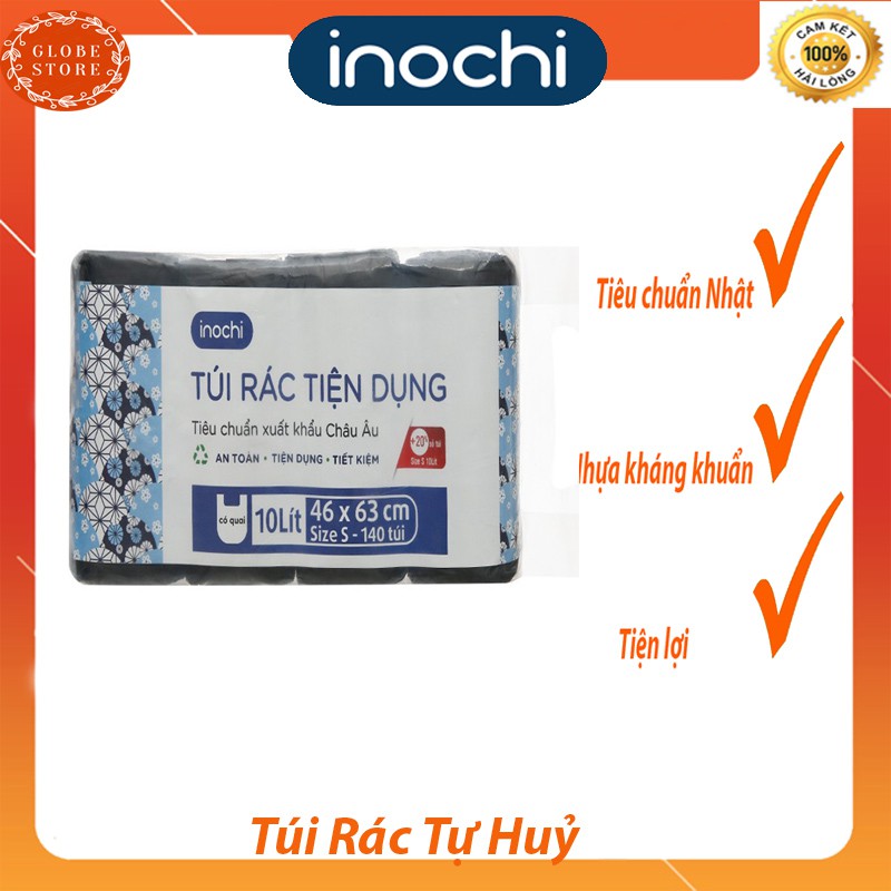 [ 3 SIZE ] Túi Đựng Rác Văn Phòng, Túi Đựng Rác Thực Phẩm Nhà Bếp Tự Huỷ Sinh Học Bảo Vệ Môi Trường