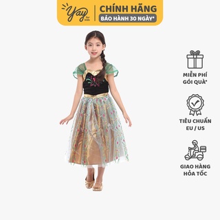 Váy công chúa Anna - Frozen (voan) - Yay