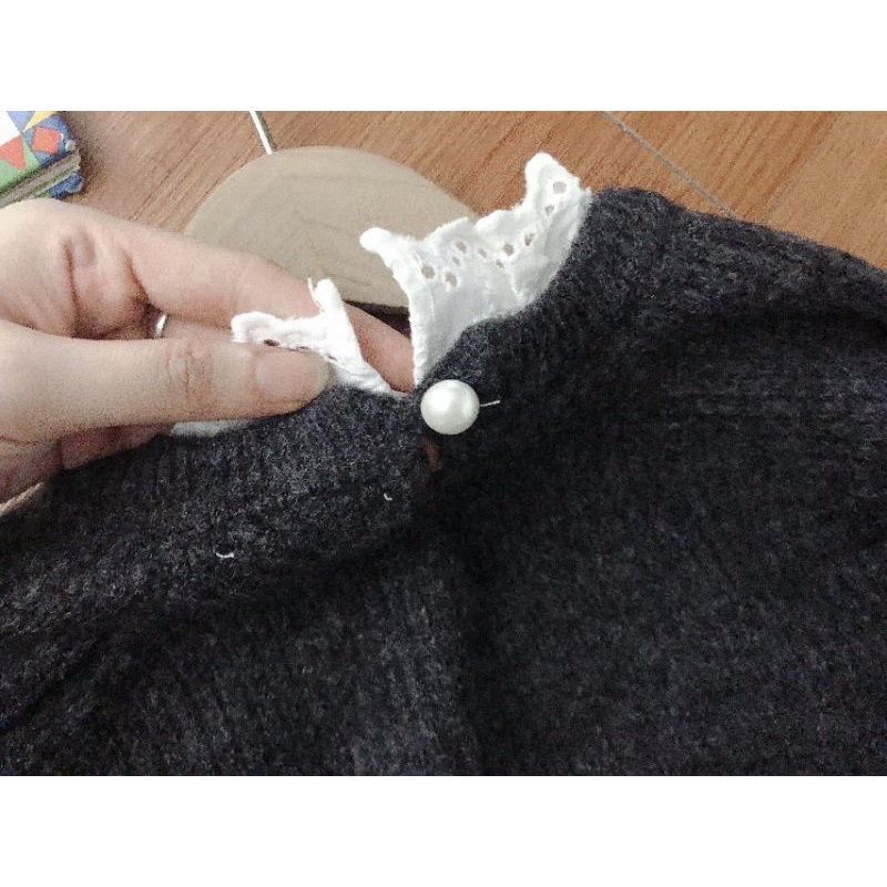 Áo Len Bé Gái Phối Ren Primark Dư Xịn Size Đại