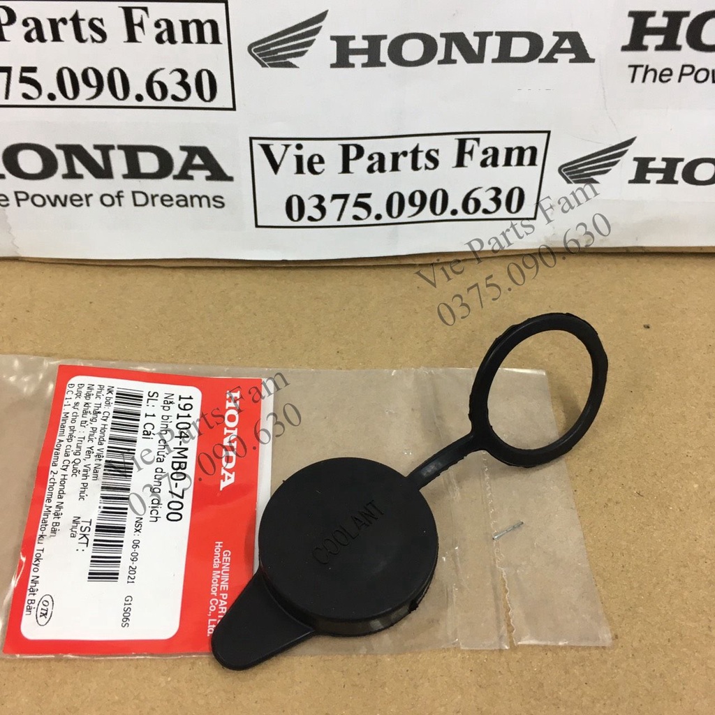 Nắp bình nước phụ Winner, Lead 110 - Hàng chính hãng Honda