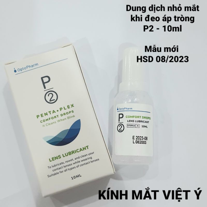 Nước Ngâm Lens P2 SINGAPORE 360ml - DUNG DỊCH NGÂM ÁP TRÒNG P2