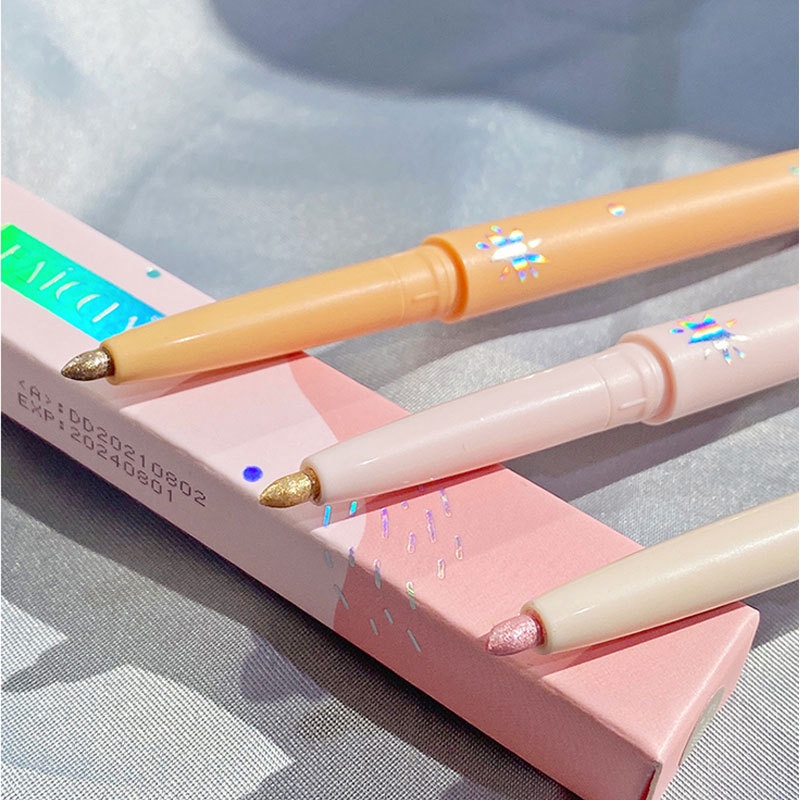 [Hàng mới về] Phấn nhũ dạng bút 10 màu tùy chọn dùng làm phấn mắt/ phấn bắt sáng trang điểm