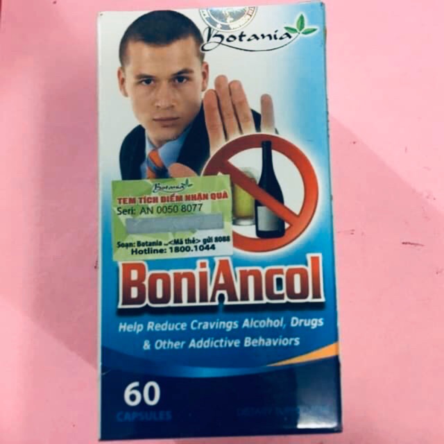 BoniAncol (viên uống giải rượu, cai rượu)