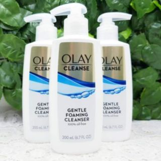 Sữa Rửa Mặt Tạo Bọt Dịu Nhẹ Olay Gentle Foaming Cleanser 200ml