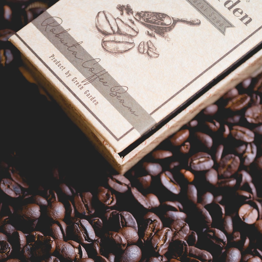 Xà phòng handmade cao cấp Cà phê Robusta từ Green Garden