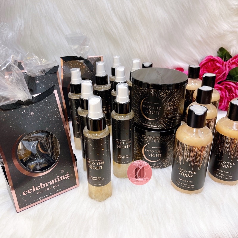 Set quà tặng mini Bath & Body Works - Into The Night