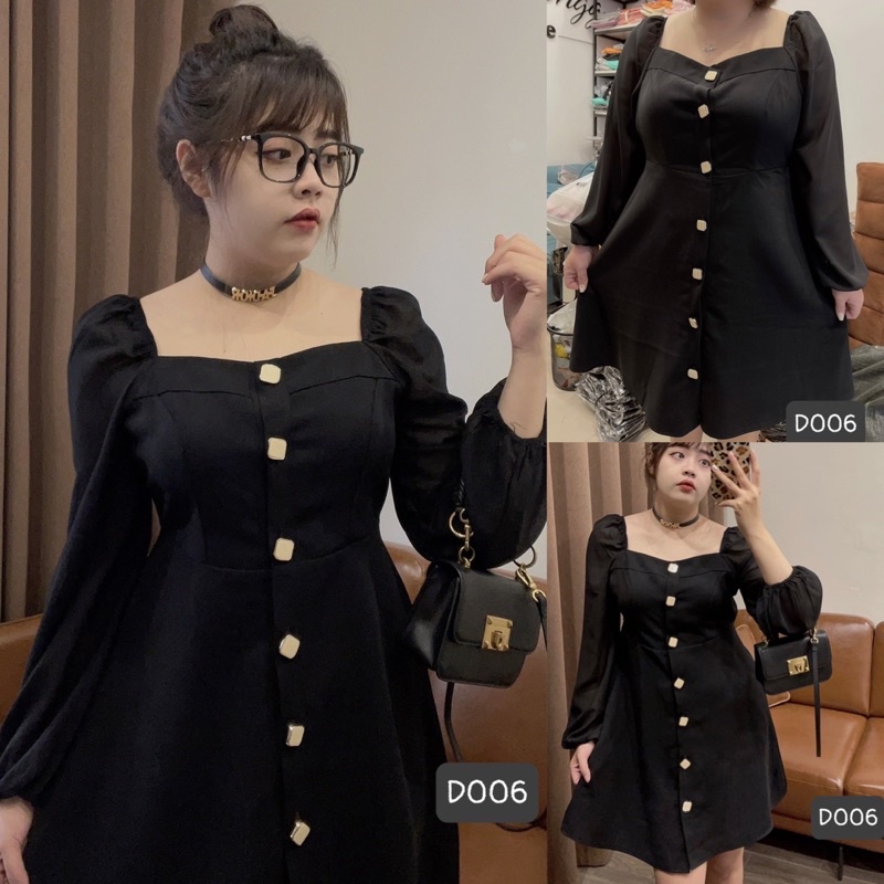 D006 Váy Nút Ngọc Maii Thươngg Bigsize