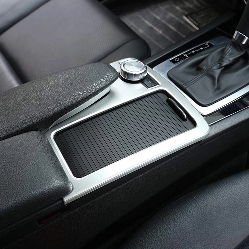 Khung dán trang trí tay vịn xe hơi Mercedes Benz W204 W212 C Class E