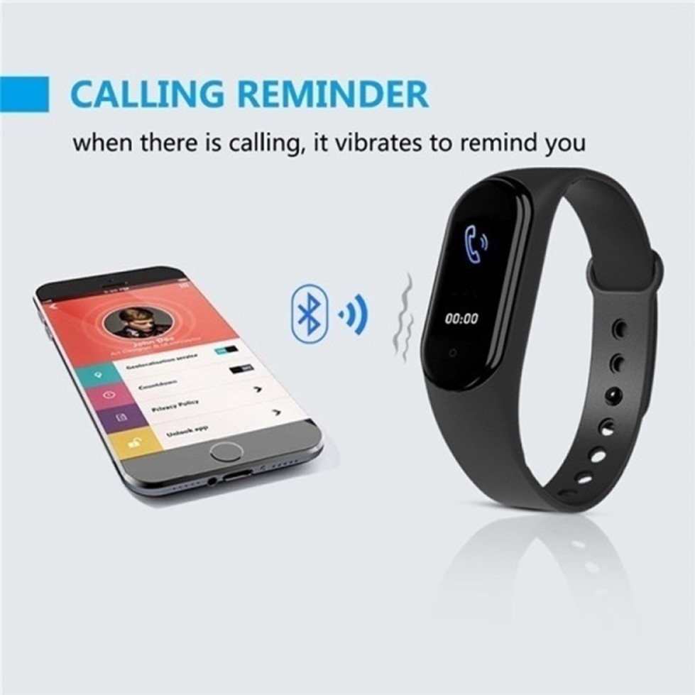 freeship Đồng hồ thông minh kết nối bluetooth giúp gọi điện/huyết áp/nhịp tim dành cho IPhone Android PK Xiaomi Mi Band 