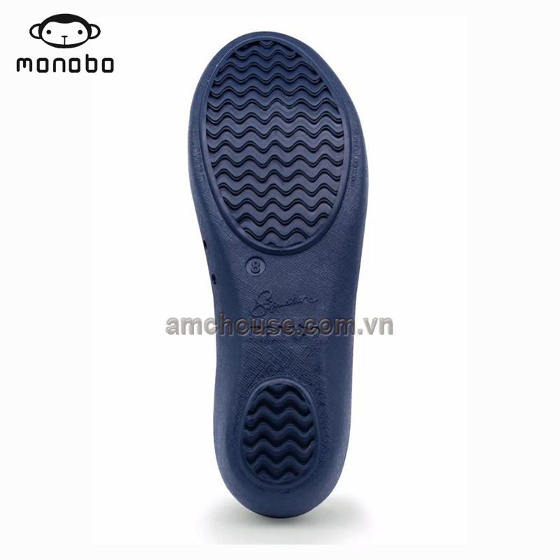 Giày Thái Lan búp bê nữ bít mũi nhựa cao cấp mềm MONOBO - EMMA - XANH NAVY