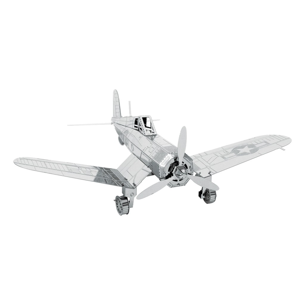 MÔ HÌNH 3D KIM LOẠI LẮP RÁP F4U CORSAIR- HÀNG NHẬP KHẨU