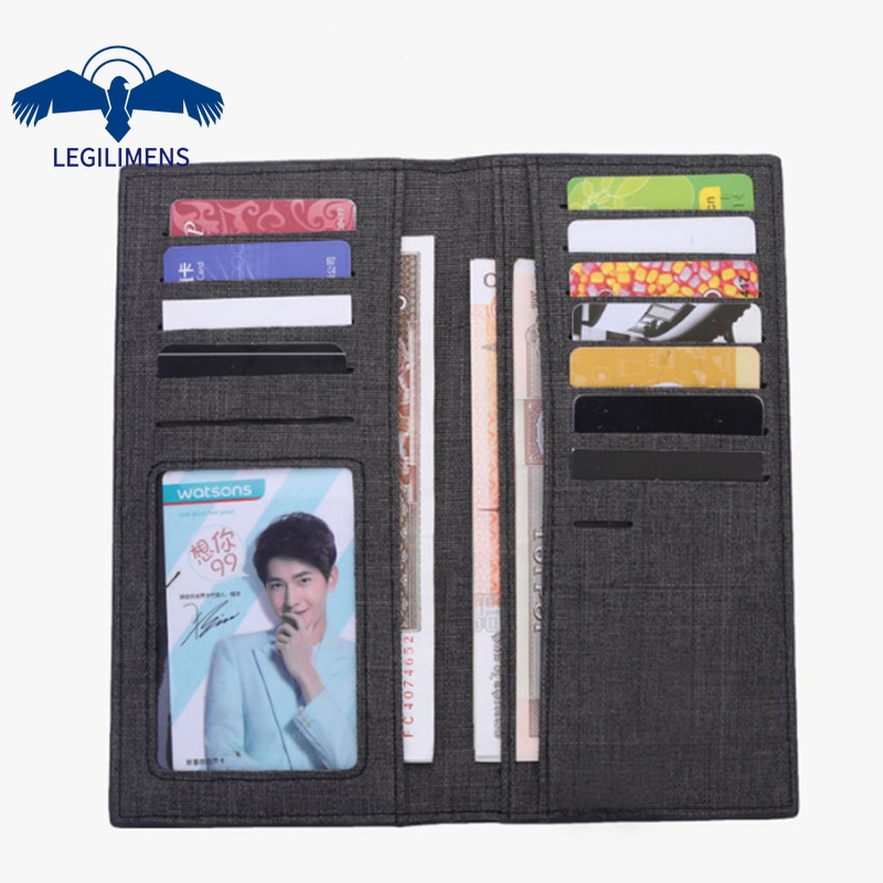 Ví Dài Vải Canvas Thời Trang Cho Nam|Nhà Hát Lục Địa