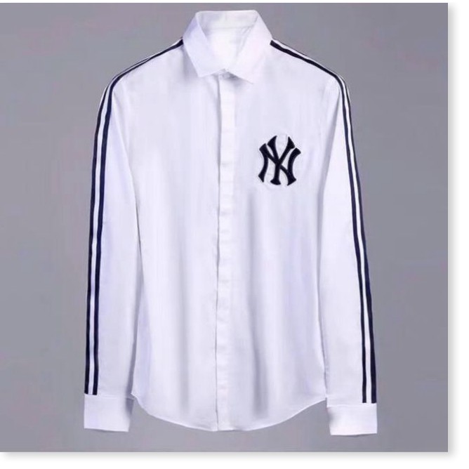 Áo sơ mi nam dài tay phối viền cá tính vải mềm mịn❤ HP