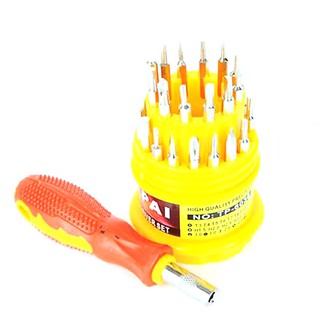 Bộ tua vít 31 đầu MuacungH2t CM42 (Vàng cam)